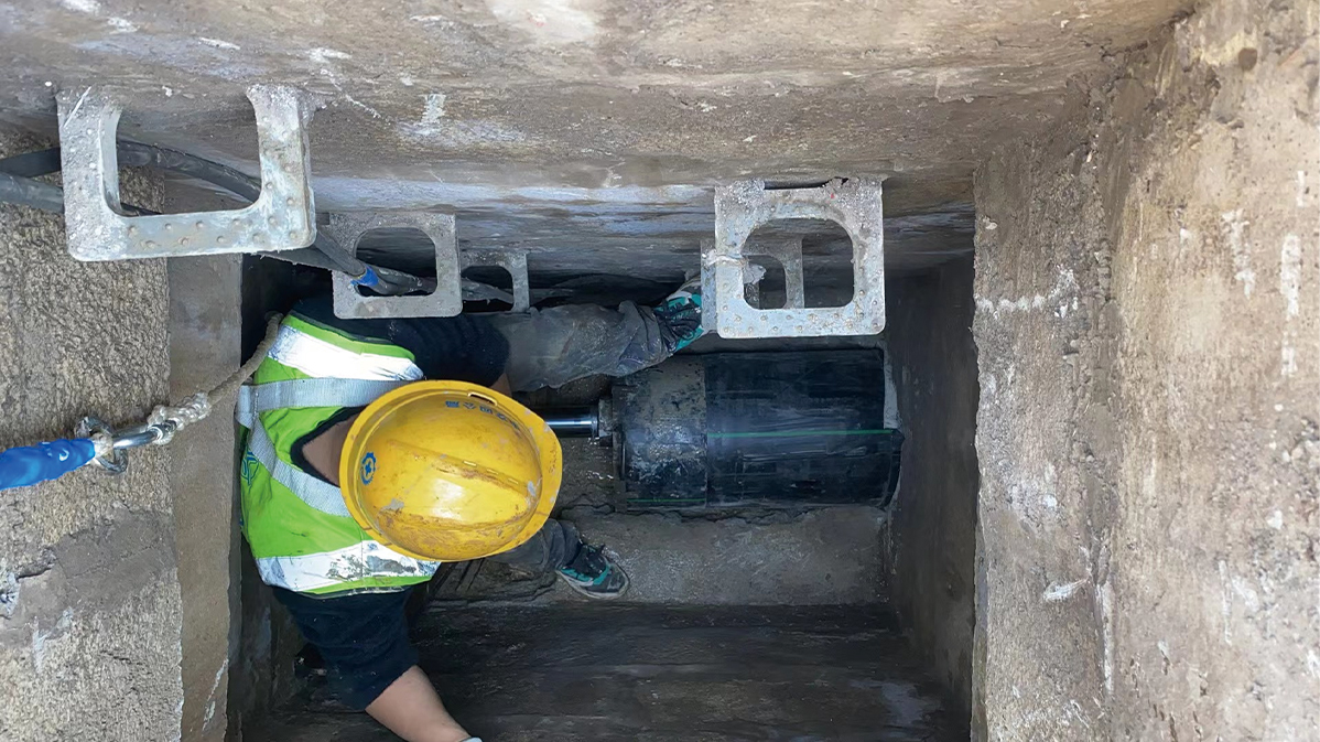 木垒HDPE短管内衬法